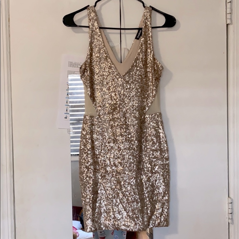 Bebe Figure hugging dress